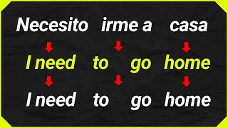 🔴 SOLO MEMORIZA ESTA PLANTILLA Y TU CEREBRO CAMBIARA A EL INGLES ✅  Aprende Inglés Oyendo 👉🗽 [upl. by Cheyne]