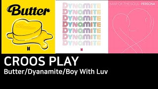 ButterampDynamiteampBoy With Luv 1hour  BTS 버터 다이너마이트 작은 것들을 위한시 교차재생 1시간 [upl. by Hepsiba883]