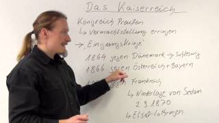 Kaiserreich  Die Gründung des Deutschen Kaiserreichs  Abitur Geschichte [upl. by Morita817]