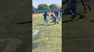 Panthers RB 4 Mathew Dozier had 11 doin the Stanky Legg 🤣 youthfootball [upl. by Akerboom212]