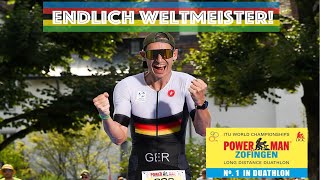 Endlich Weltmeister  Race Report Powerman Zofingen 2023 [upl. by Hagerman]