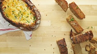 Flammkuchen Bread Bowl [upl. by Sunda]