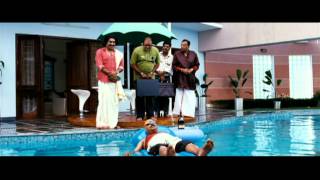 Padmasree Bharat Dr Saroj Kumar Malayalam Movie  Sreenivasan in Swimming Pool  1080P HD [upl. by Nnaecyoj663]