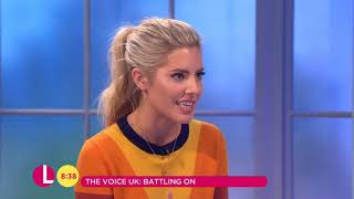 Mollie King  Guest Presenting on Lorraine 020318 [upl. by Tse849]