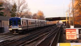 MetroNorth Railroad  North White Plains Bound Express Train Of M7As  Woodlawn Station [upl. by Eceirehs129]