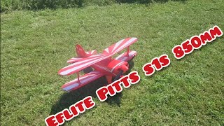 eflite Pitts s1s 850mm [upl. by Aihsek]