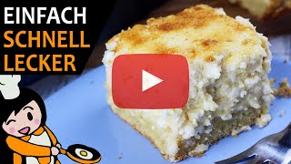 SauerrahmCremeKuchen  Rezept Videos [upl. by Hael]