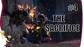 GUILD WARS 2 PATH OF FIRE Gameplay Walkthrough  CHAPTER 4 THE SACRIFICE Main Story [upl. by Naimaj]