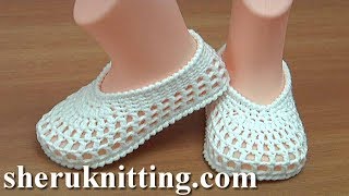 How to Crochet Very Easy Baby Booties Tutorial [upl. by Ayotyal]