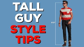 7 Style Tips for Tall Guys  How to Dress  Parker York Smith [upl. by Igiul]