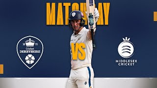 🔴 LIVE  Derbyshire vs Middlesex Day One [upl. by Eng]