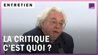 La critique sauveratelle la littérature [upl. by Ahsikcin]