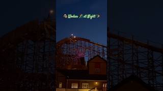 Wodan at Night ✨🎄 europapark hallowinter christmas night shorts viralvideo funny mega cold [upl. by Laura]