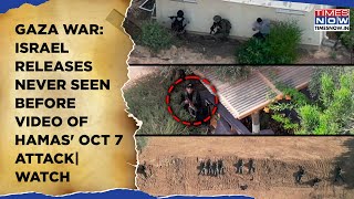 Watch Israel Releases Never Seen Before Video Of Hamas October 7 Attack Gaza War Anniversary [upl. by Melisa506]