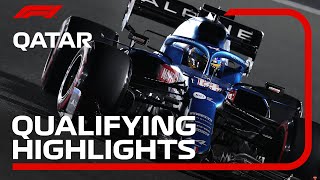 Qualifying Highlights  2021 Qatar Grand Prix [upl. by Naivart]