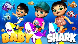 Baby Shark’s Forest Friends Sing in the Snow ❄️⛄🐶 BINGO  Nursery Rhymes amp Kids Songs [upl. by Nosnarb]