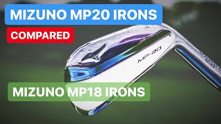 MIZUNO IRONS MP18 v MP20 THE BLADE TEST [upl. by Ecirahs]