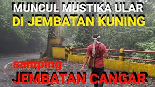 GEGER  SAMPING JEMBATAN CANGAR MUNCUL MUSTIKA ULAR [upl. by Ycats875]