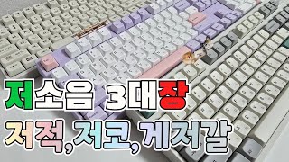 사무실 키보드 추천  엠스톤그루브스톤  저소음적축  저소음코랄축  게이트론 저소음 갈축 [upl. by Logan]