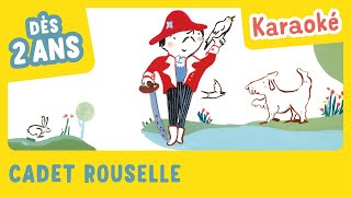 Cadet Rousselle en KARAOKÉ  Mes plus belles chansons de France  Gallimard Jeunesse [upl. by Amikay680]