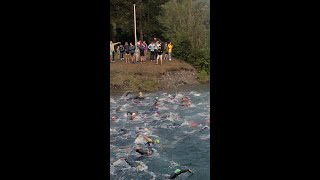 Triathlon de la Madeleine  Saint François Longchamp shorts [upl. by Sulohcin]