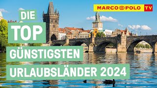 Europa on a budget  Die Top 5 günstigsten Urlaubsländer 2024 [upl. by Zucker]