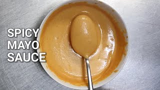 SPICY MAYO SAUCE  SUSHI SAUCE [upl. by Nyllek]