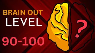 BRAIN OUT 90100 LEVEL SOLUTION brainout [upl. by Ashti]