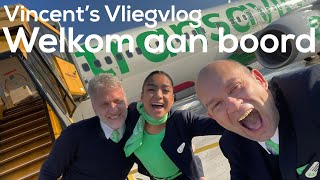 THUISBEZORGD aan boord  Vincents Vliegvlog 1 [upl. by Yenots]