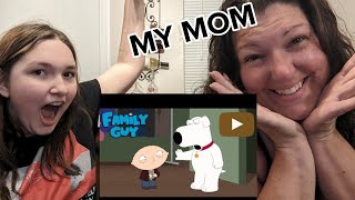 DJLL Reacts to YTP Brian Writes A Book About Feces And Becomes The Joker with my mom [upl. by Anialed]