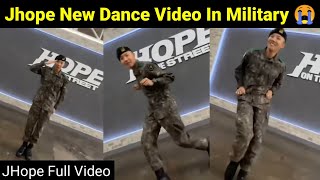 JHope New Dance Video In Military 😭  JHope On Vacation [upl. by Asilef]