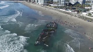 Sunken gambling ship reappears 80 years later off Coronado [upl. by Urd]