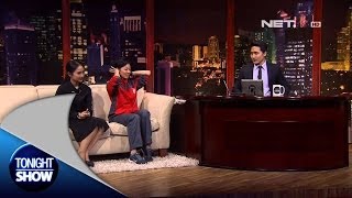 Tonight Show  Gita Gutawa dan Lindsweel Kwok Membanggakan Indonesia [upl. by Anoik]