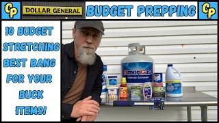 Dollar General Best Bang For Your Buck Budget Prepping Items Prepper Haul [upl. by Analla]