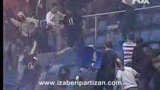 Red Star  PAOK fight [upl. by Nylsaj]