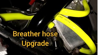 Mio I 125 Uma Racing Breather hose  Installation [upl. by Noevart]