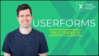 Excel Userforms for Beginners 210 – Use Excel VBA to Create A Userform and Manage a Database [upl. by Nonad]