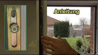 Anpressdruck beim Fenster richtig einstellen – Anleitung  Fenster für Somer amp Winter justieren [upl. by Janie306]