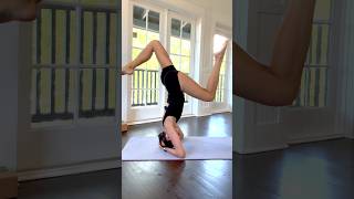 Headstand Tips for Beginners 👆 yoga shorts [upl. by Velleman]