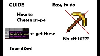 How to get into every f7 phase early WITHOUT eff 10 Hypixel Skyblock [upl. by Heady]