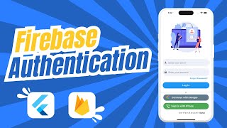 Flutter Firebase Auth  Firebase Authentication Flutter 2024 [upl. by Airamzul258]