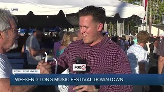 Weekendlong River District Music Festival in Downtown Fort Myers [upl. by Savihc]