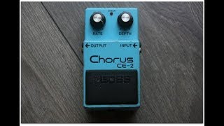 Boss CE 2 Chorus demo by Msm workshop [upl. by Niwri126]