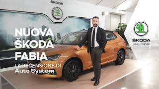 Nuova ŠKODA FABIA la recensione di Auto System [upl. by Airotel]