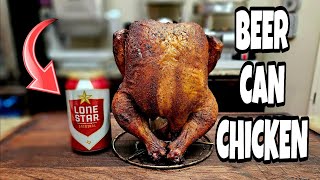 Easy Beer Can Chicken Recipe  Smokin Joes Pit BBQ [upl. by Enylhsa950]