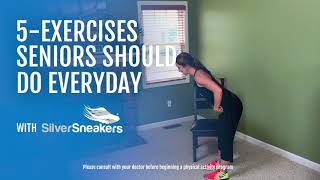 5 Exercises Seniors Should Do Everyday [upl. by Wohlen]