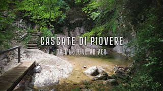 12 km Escursione alle cascate di Piovere con famiglia un paradiso nascosto  Lago di Garda [upl. by Hendren]