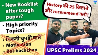 BolbachchanMUKT Roadmap to UPSC Prelims 2024New Booklist High priority Areas Strategy Analysis [upl. by Whall223]