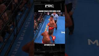 David Benavidez Stalks and Stops Anthony Dirrell in RD9 [upl. by Eniac]