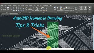 AutoCAD Isometric Drawing Tips And Tricks  Tamil [upl. by Grane]